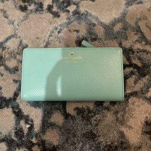 Kate spade ♠️ teal wallet